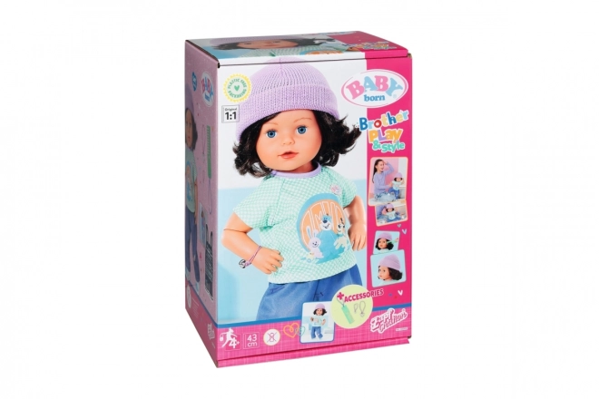 Starší bratříček BABY born Play & Style
