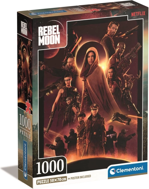 Epický motiv REBEL MOON s plakátem