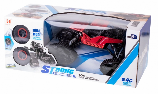 RC auto Rock Crawler 4x4 2v1 – Červené