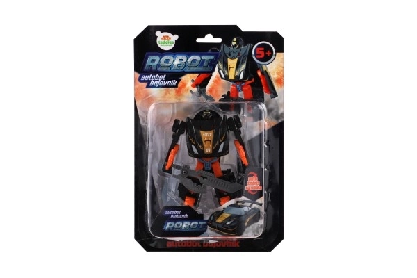 Transformující robot černý