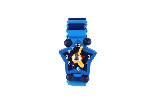 Hodinky dřevo náramkové 7cm mix druhů / barev se stojánkem
