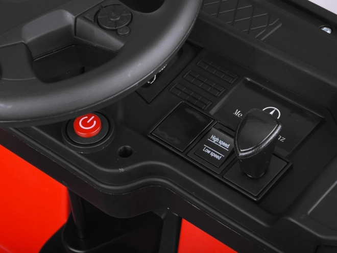 Elektrické auto TIR Mercedes Benz Actros – Červená