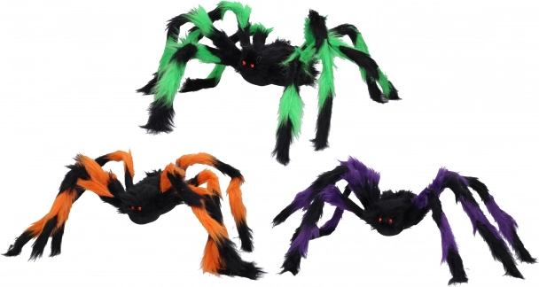 Barevný pavouk na Halloween 75 cm