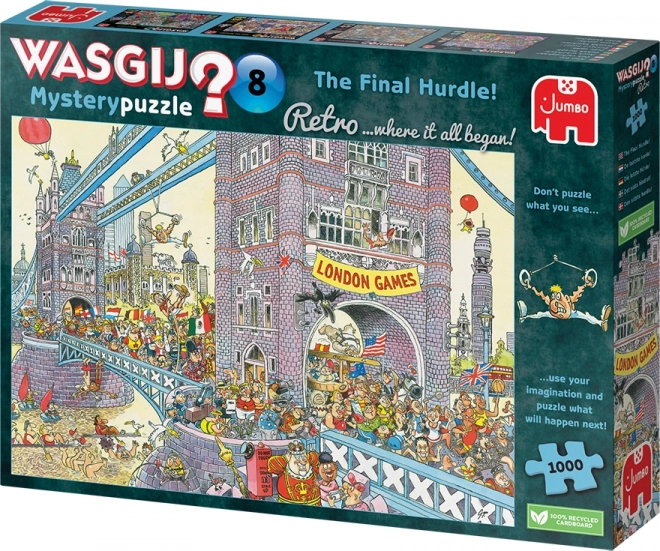 JUMBO puzzle WASGIJ Mystery 8: Poslední překážka 1000 dílků