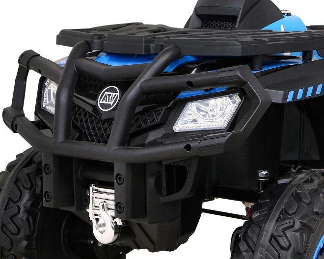 Čtyřkolka XT-Speed pro děti Modrá + 4x4 + EVA + Pomalý start + Rádio MP3 + LED dioda