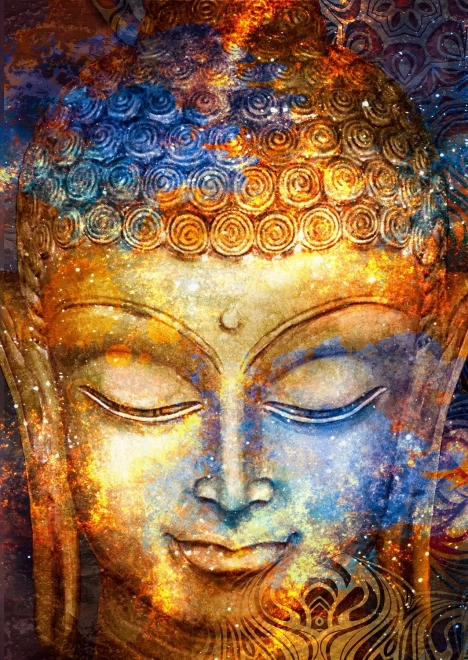 ENJOY puzzle usměvavý Buddha, 1000 dílků