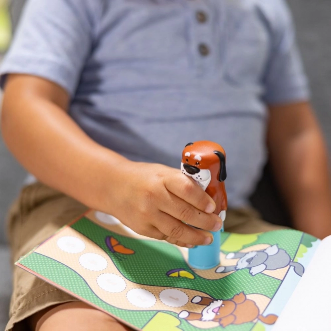 Sticker Wow - Interaktivní knížka a razítko s nálepkami - Pes