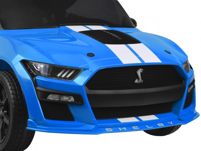 Auto na akumulátor Ford Mustang Shelby pro děti – Modrá