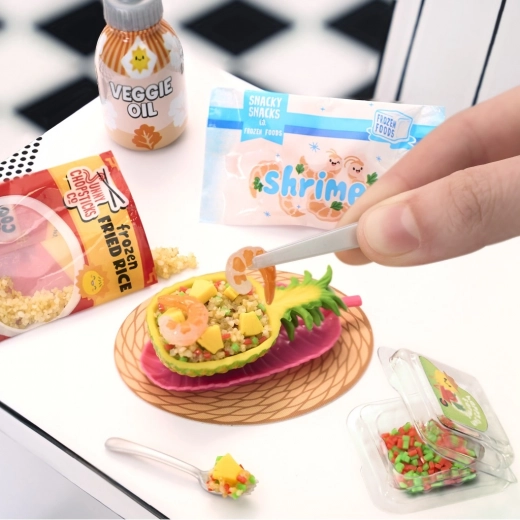 Realistické mini ingredience a náčiní