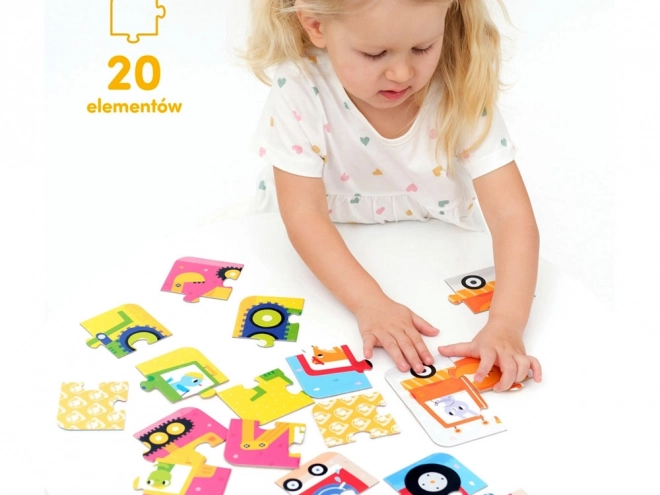 CzuCzu skládám vozidla puzzle