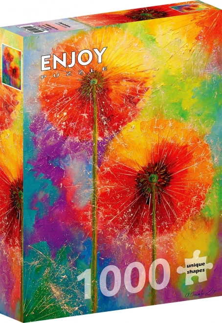 Puzzle pampelišky 1000 dílků