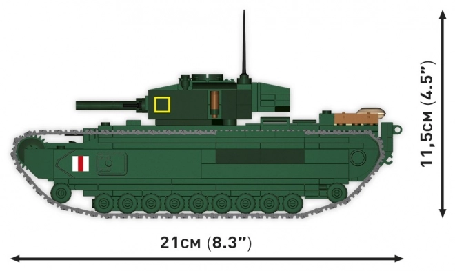 Stavebnice Churchill Tank Mark IV