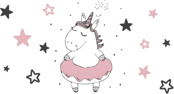 Hravý motiv UNICORN, který děti milují
