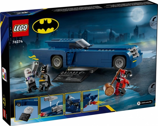 LEGO Super Heroes 76274 Batman z Batmobilem kontra Harley Quinn i Mr. Freeze