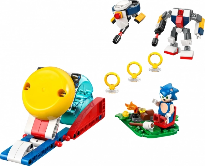 Kostky Sonic a kempovací bitva