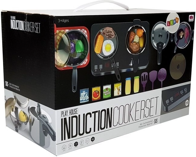 Indukční a plynová deska s efekty