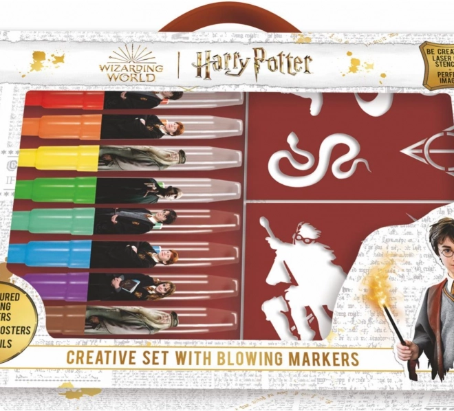 Kreativní sada foukacích fixů Harry Potter