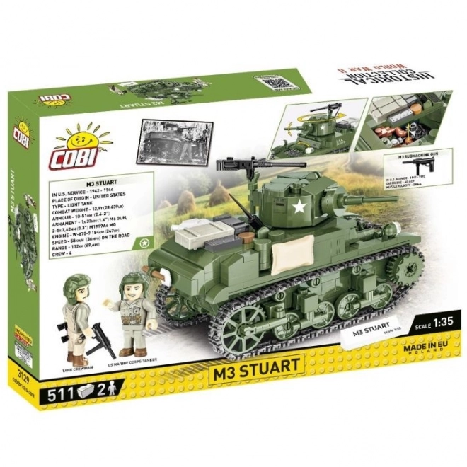 Sestava M3 Stuart 511 kostek