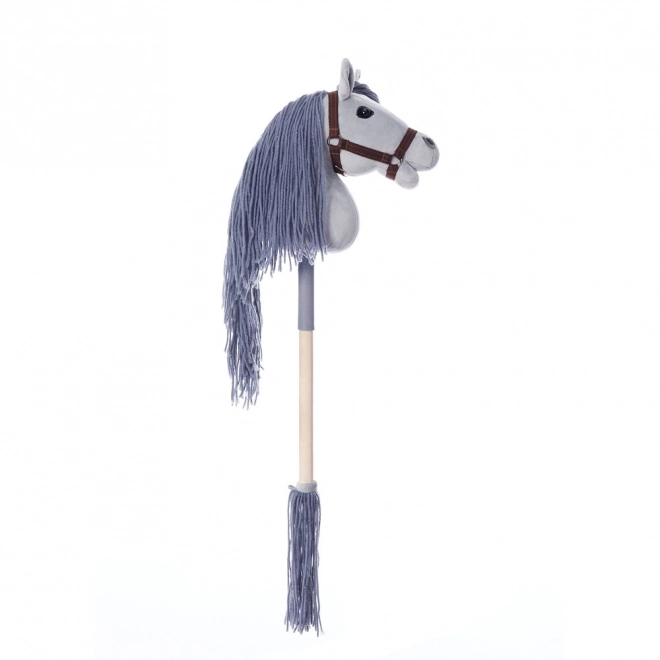 Hobby kůň na tyči Hoppihorse šedý