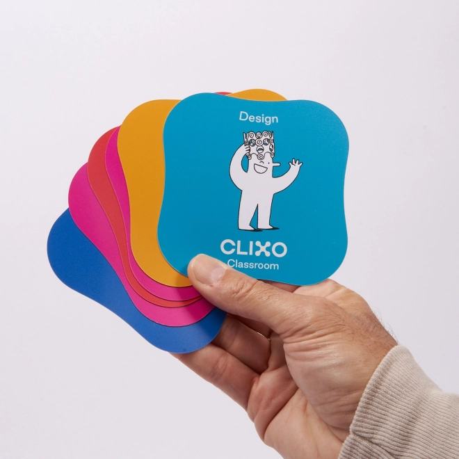 CLIXO Classroom - magnetická stavebnice 100 kusů