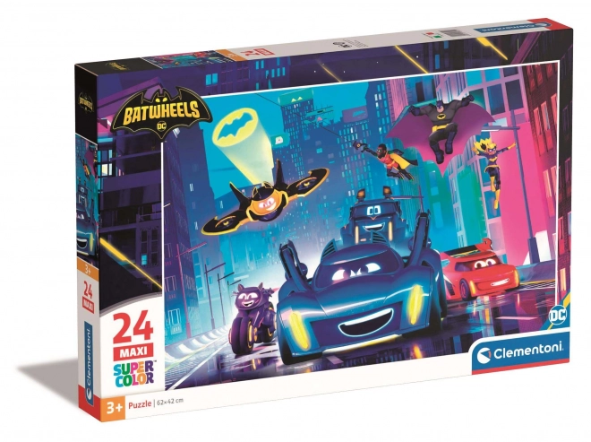 Puzzle Batwheels 24 Maxi Dílků