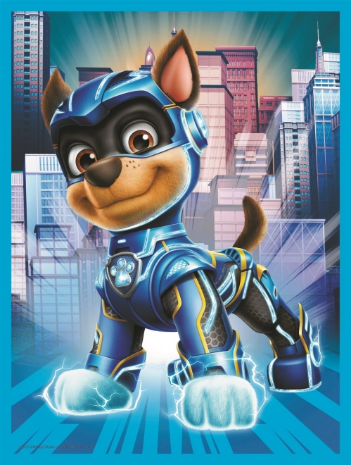 Puzzle MAXI oboustranné 2x10 dílků Hrdinští psi Tlapková patrola/Paw patrol v krab. 40x27x6cm 24m+