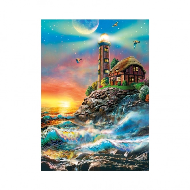 DINO Svítící puzzle Maják 1000 dílků