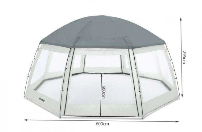 Nafukovací stan pro bazén 6x6x2,95 m Bestway