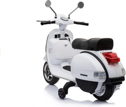 Skútr na baterie Vespa bílý