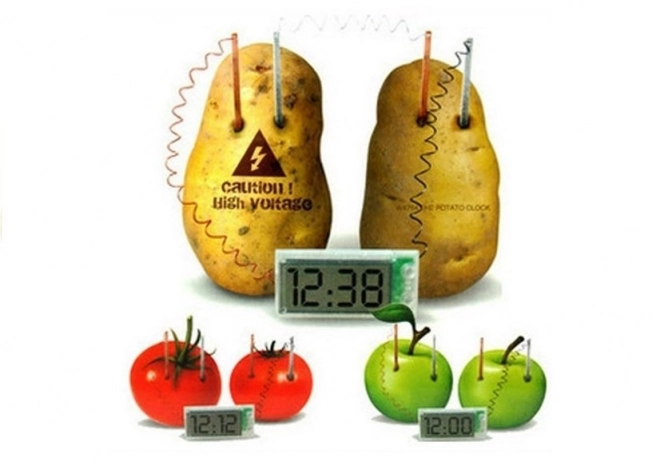 Kreativní vědecký experiment Sada hodin Eco Potato