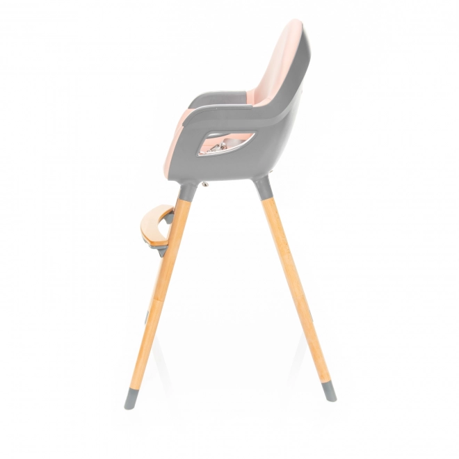 Dětská židlička Dolce 2, Blush Pink/Grey