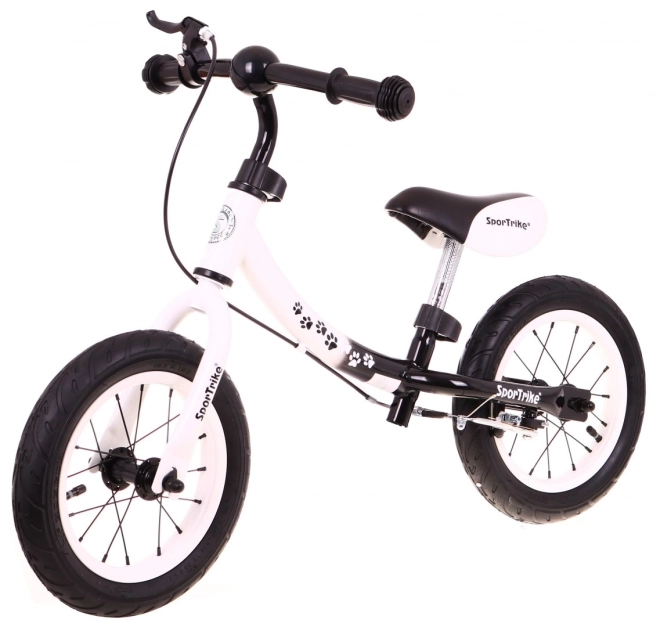 Dětské krosové kolo Boomerang SporTrike + variabilní uspořádání rámu – Bílé