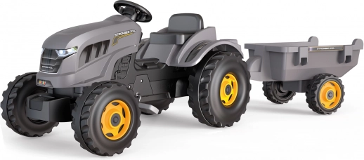 traktor na šlapání smoby stronger xxl s odnímatelným přívěsem