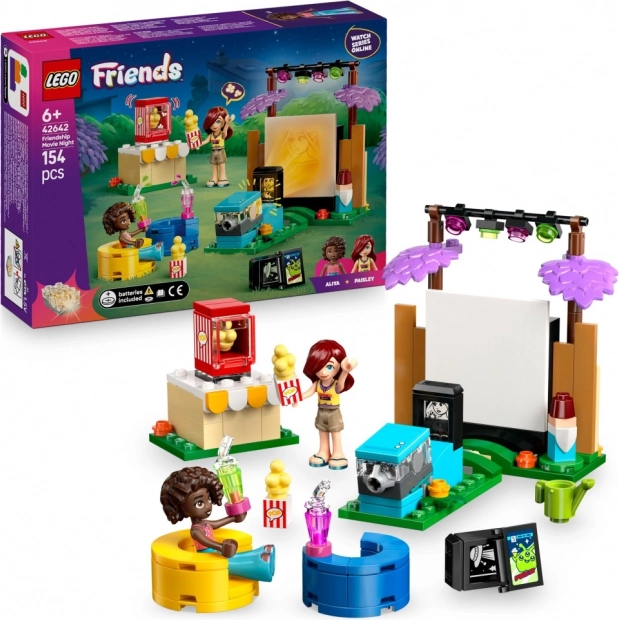 Lego Friends Filmový večer s kamarády