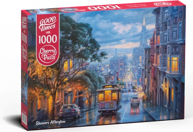 CherryPazzi puzzle dešťové odlesky 1000 dílků