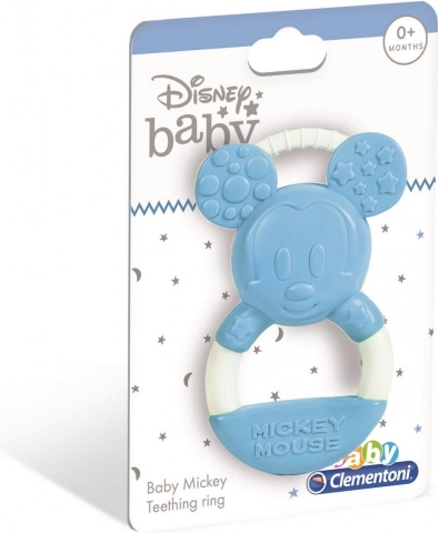 Kousátko Malý MICKEY – měkký senzorický kroužek pro miminka