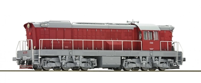Dieselová lokomotiva Čmelák řady T 669 ČSD