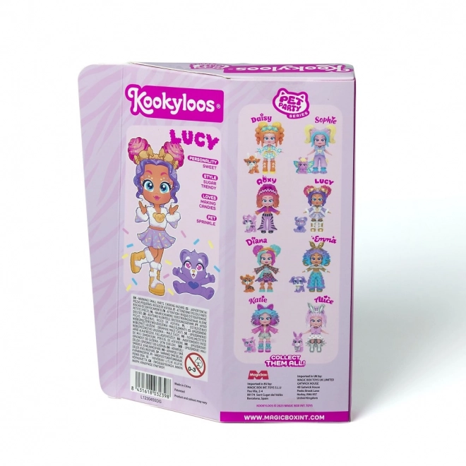Panenka se zvířátek KookyLoos Pets Party