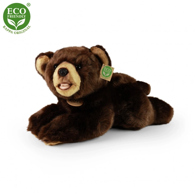 Rappa plyšový medvěd ležící 32 cm eco-friendly