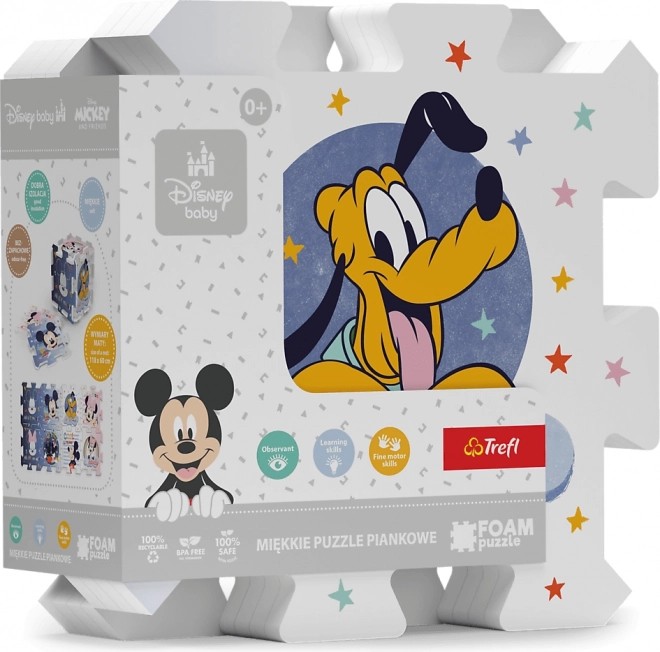 Pěnové puzzle Mickey a Přátelé