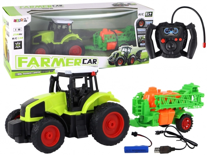 RC Traktor s Postřikovačem