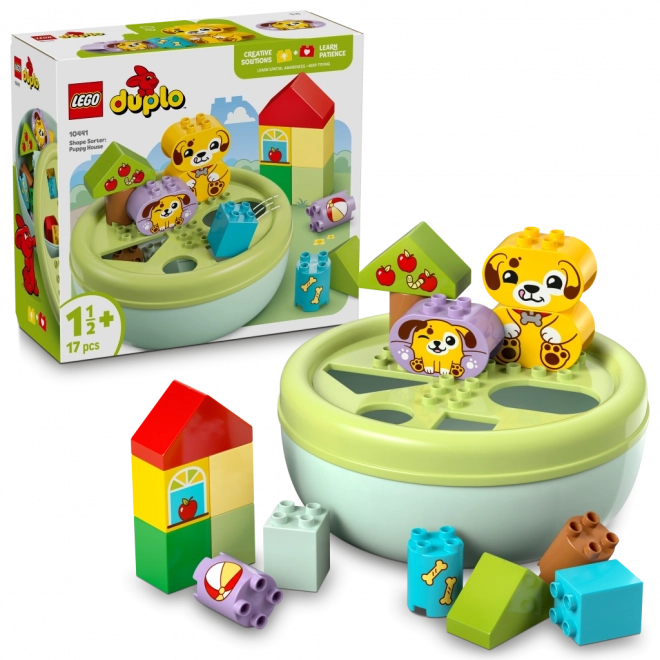 LEGO Duplo Třídění tvarů Domeček pro štěňátka
