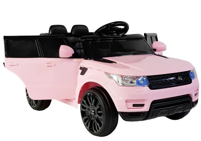 Dětské elektrické auto růžové