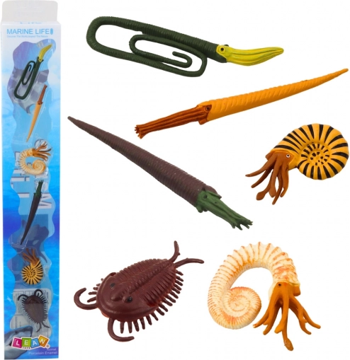 Sada Mini Figurky Prehistorických Mořských Stvoření 6 ks