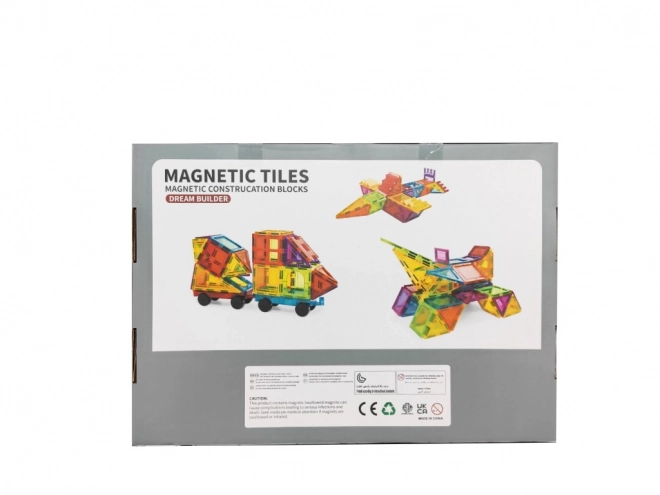 Magnetická stavebnice pro děti 85 ks