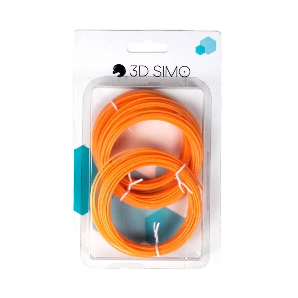 Termochromní filament oranžovo-žlutý pro 3D pera a tisk