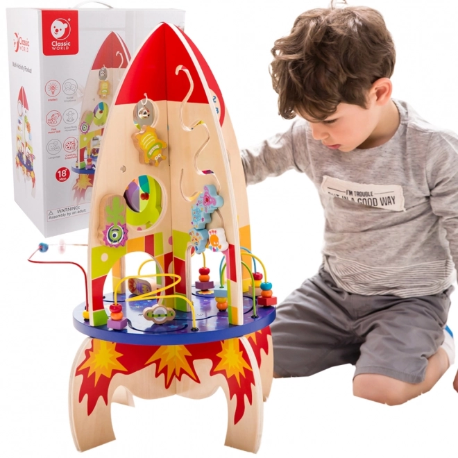 Multifunkční vzdělávací raketa od Classic World