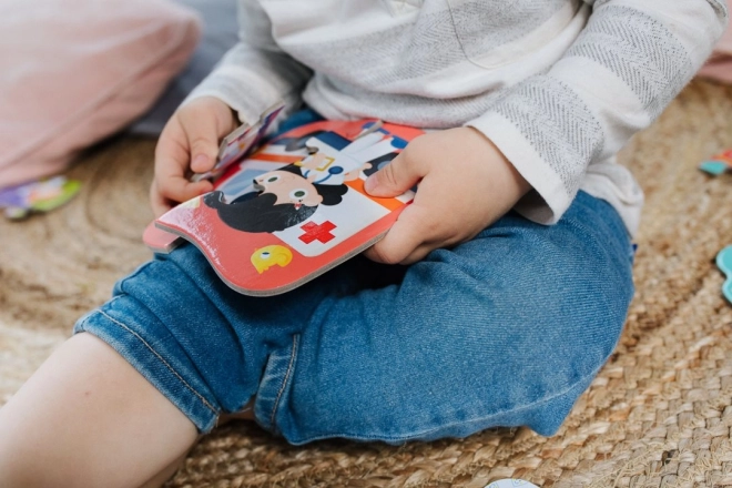 TREFL Baby puzzle Na staveništi 6v1 (2-6 dílků)