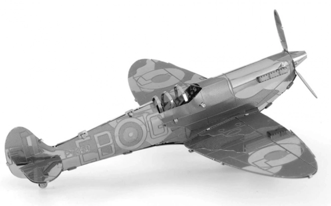 Kovová 3D stavebnice Letadlo Supermarine Spitfire