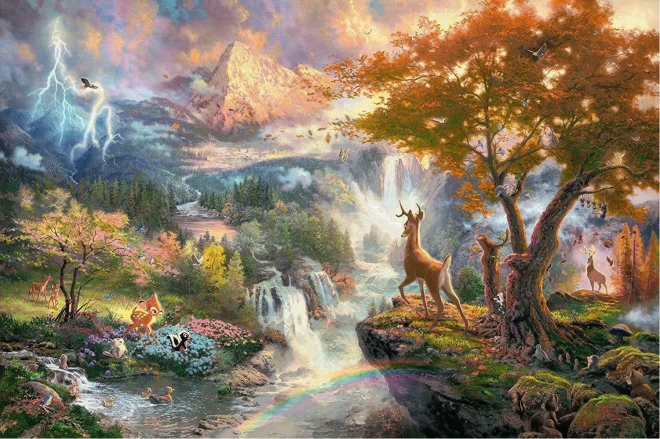 Puzzle Bambi: První rok 1000 dílků od SCHMIDT